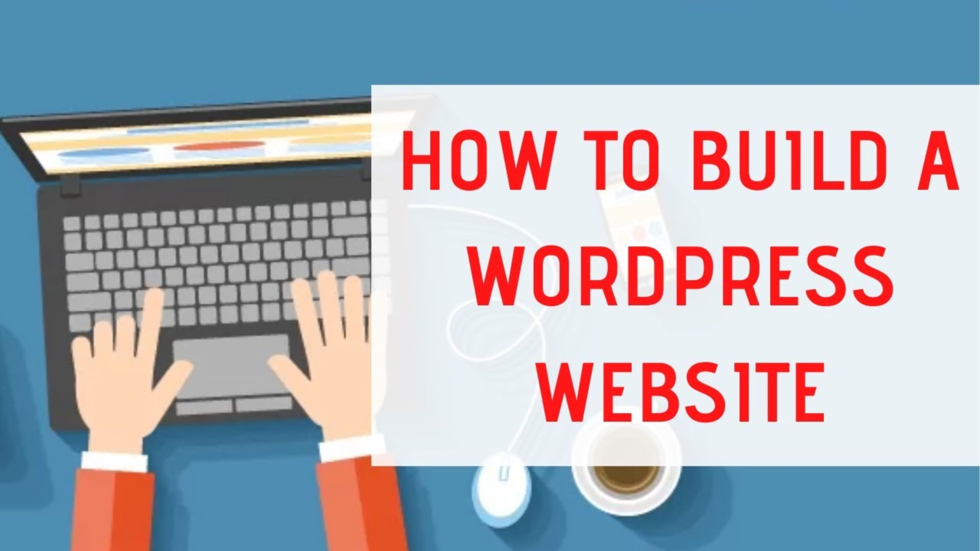 How to create a wordpress website.