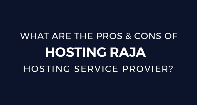 Hosting raja reviews on hosting service | infodots.in