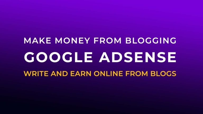 AdSense Money Making Complete Course in Tamil