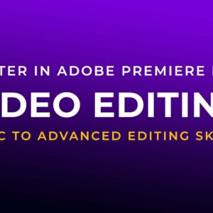 Adobe premiere pro editing course in Tamil